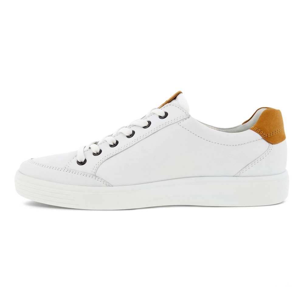 ECCO Mens Sneakers White - Soft Classic - EOZ-935241